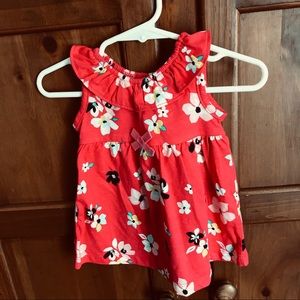 Carter’s red floral dress